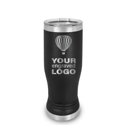 Vasos de cerveza pilsner promocionales de 14 oz -Combina y elige- Venta al por mayor personalizada con grabado o logo impreso a todo color