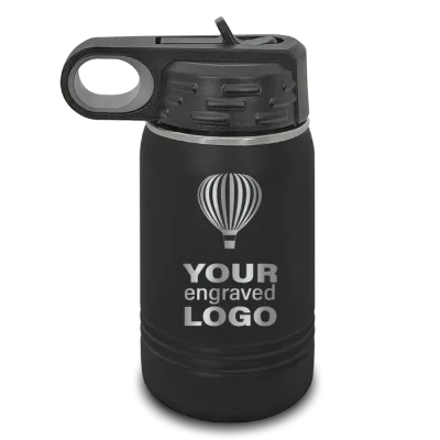 12 oz Insulated Sport Water Bottle -Mix & Match- Bulk Wholesale Personalized Engraved or Full Color Print Logo