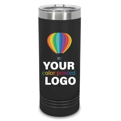 22 oz Skinny Promo Tumblers -Mix & Match- Grosir Massal dengan Logo Ukir atau Cetak Warna Penuh yang Dipersonalisasi