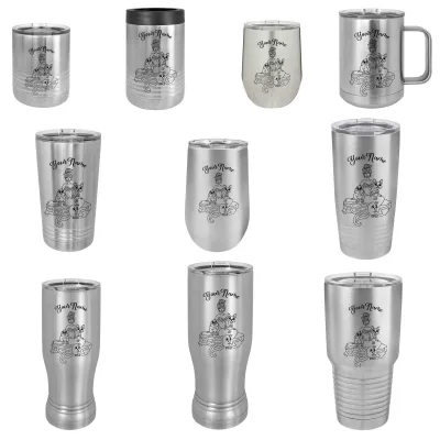 Custom Mermaid Tumbler for Mom (MerMama, Purr-Maid, Fur-Maid )