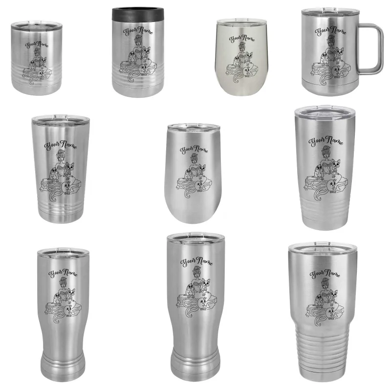 Custom Mermaid Tumbler for Mom (MerMama, Purr-Maid, Fur-Maid )