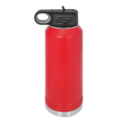 32 oz rustfritt stål pulverlakkert blank isolert sportsvannflaske Polar Camel