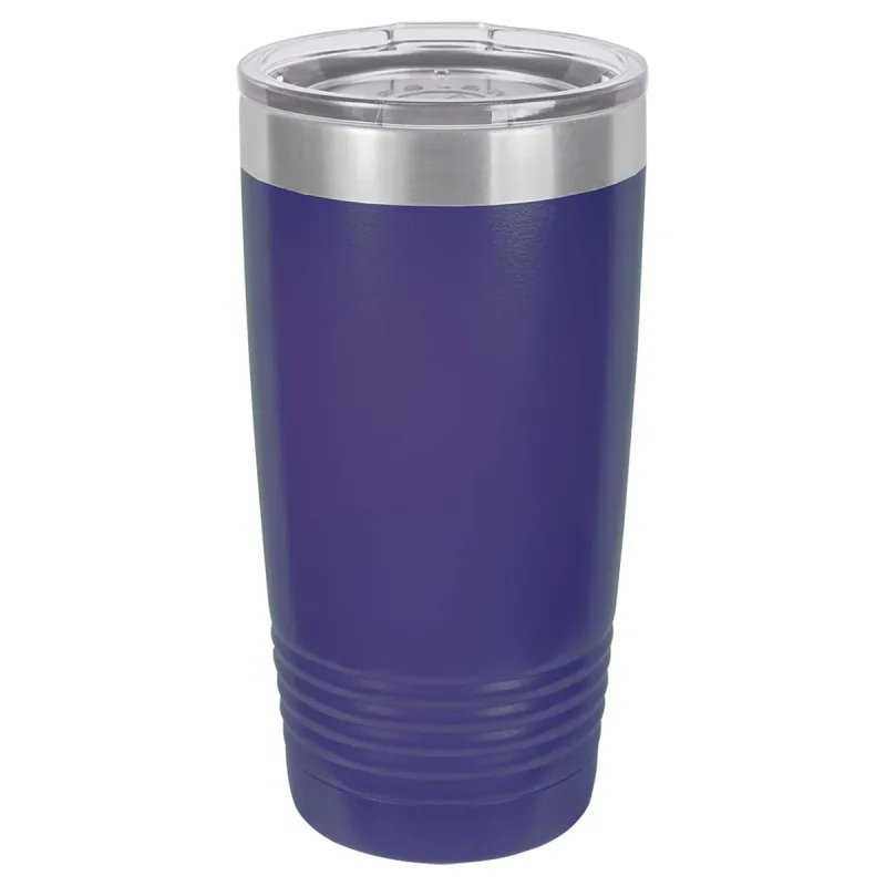 Vaso térmico personalizado promocional de 20 oz -16 colores- Logo grabado con láser en acero inoxidable isotérmico + tapa