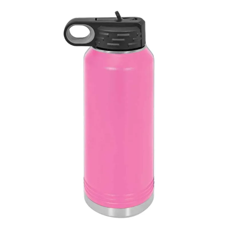 32 oz rustfritt stål pulverlakkert blank isolert sportsvannflaske Polar Camel