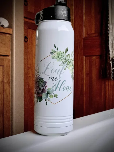 30 oz 昇華不鏽鋼空白保溫運動水樽