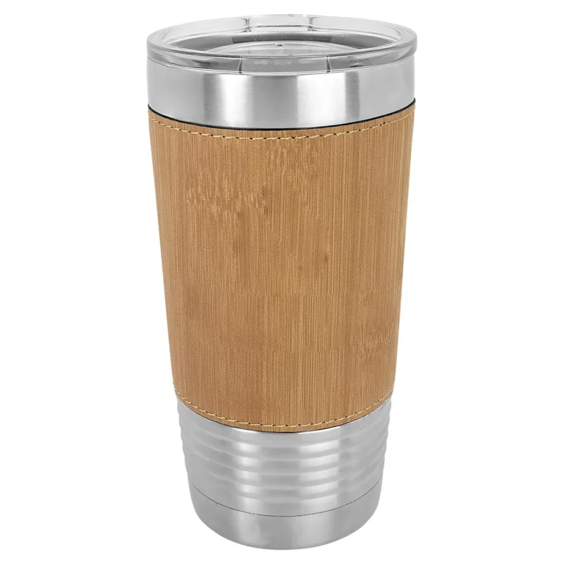 一箱24個 20 oz 仿皮保溫杯，不鏽鋼保溫 + 杯蓋