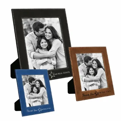 4 x 6 Leatherette Photo Frames