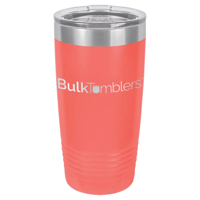 Vaso térmico personalizado promocional de 20 oz -16 colores- Logo grabado con láser en acero inoxidable isotérmico + tapa