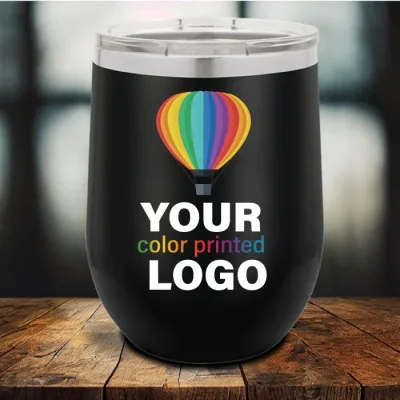 12 oz Vinglas-tumblers – Mix & Match – Grossistförsäljning med personlig gravering eller logotyp i färgtryck
