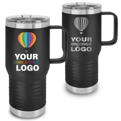 Copos de Viagem com Asa de 20 oz -Mix & Match- Venda por Grosso Personalizada com Gravação ou Impressão de Logótipo a Cores