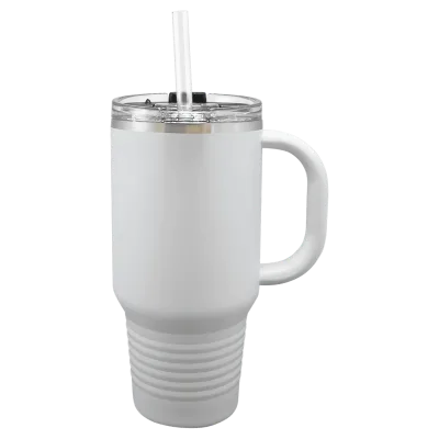 Polar Camel 32 oz. 附手柄旅行杯，附飲管