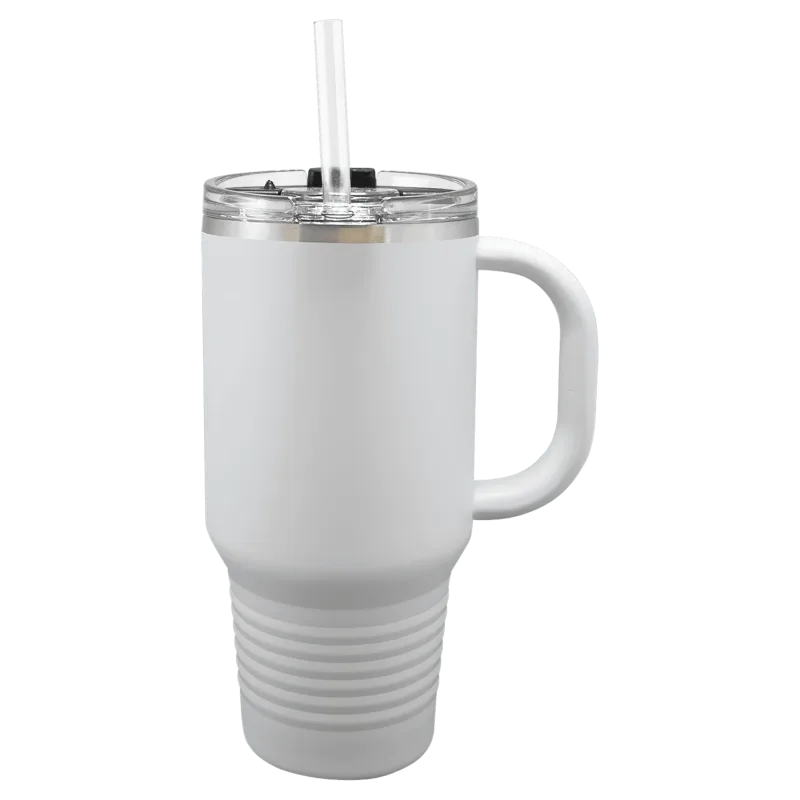 Polar Camel 32 oz. 附手柄旅行杯，附飲管