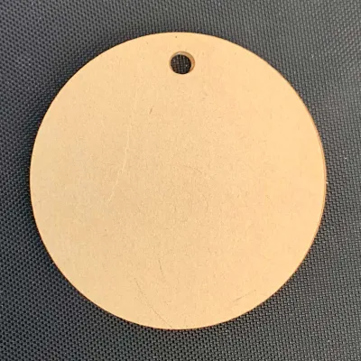 100 unidades - Forma redonda circular de acrílico en blanco - Tamaño de 1" a 5"