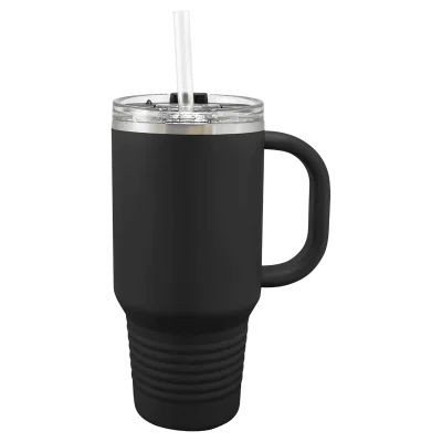 Polar Camel 32 oz. 附手柄旅行杯，附飲管