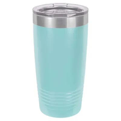 Vaso térmico personalizado promocional de 20 oz -16 colores- Logo grabado con láser en acero inoxidable isotérmico + tapa