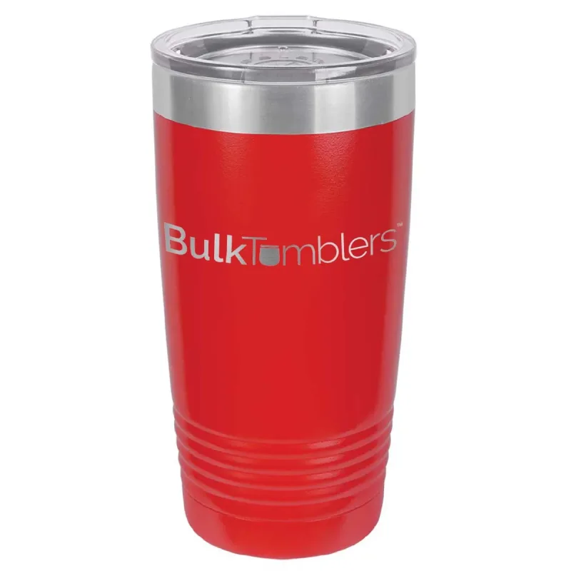 Vaso térmico personalizado promocional de 20 oz -16 colores- Logo grabado con láser en acero inoxidable isotérmico + tapa