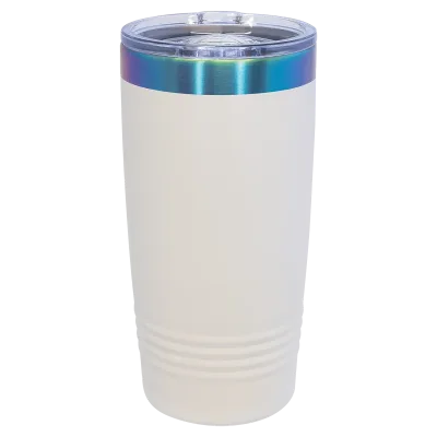 24er-Pack – leere 20 oz Edelstahl isolierte SureGrip Tumblers mit Deckel