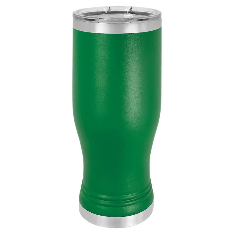 Kubek Pilsner 20 oz z podwójnymi ściankami, izolowany ze stali nierdzewnej + pokrywka
