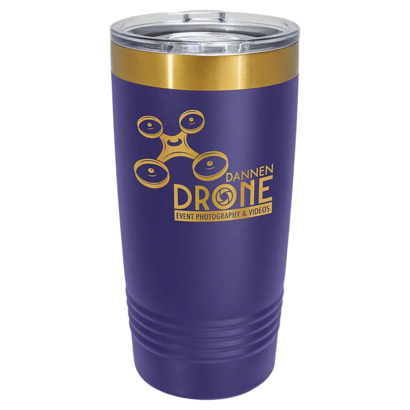20 oz Ionpläterade Promotumblers – Mix & Match – Grossistparti med personlig gravering eller logotyp i fyrfärgstryck