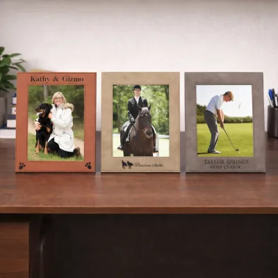 8 x 10 Leatherette Photo Frames
