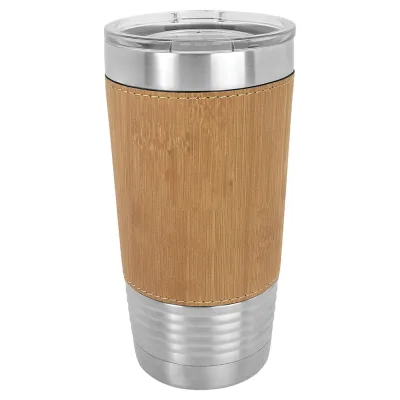 一箱24個 20 oz 仿皮保溫杯，不鏽鋼保溫 + 杯蓋