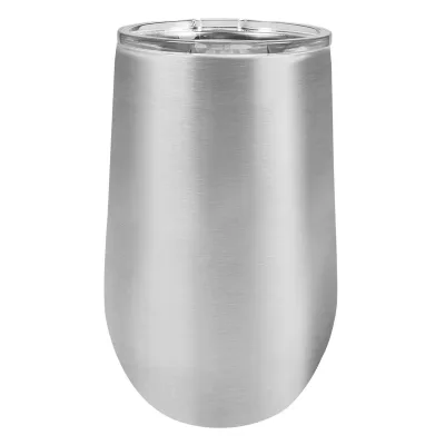 16 oz Weinbecher mit Logo lasergraviert auf isolierten Edelstahl-Weinbechern + Deckel