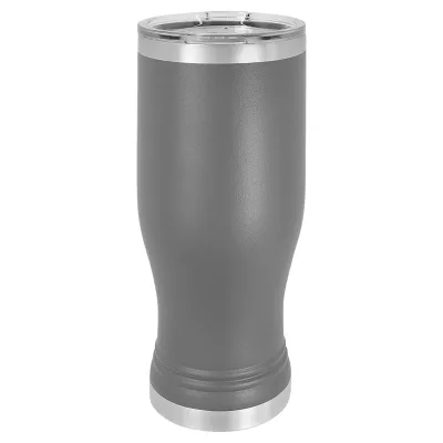 Kubek Pilsner 20 oz z podwójnymi ściankami, izolowany ze stali nierdzewnej + pokrywka