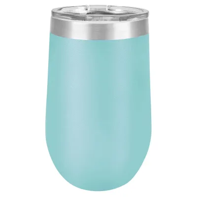 16 oz Weinbecher mit Logo lasergraviert auf isolierten Edelstahl-Weinbechern + Deckel