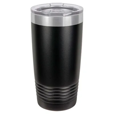 Vaso térmico personalizado promocional de 20 oz -16 colores- Logo grabado con láser en acero inoxidable isotérmico + tapa