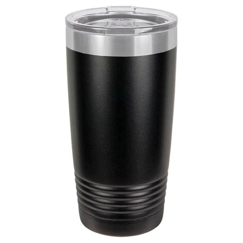 Vaso térmico personalizado promocional de 20 oz -16 colores- Logo grabado con láser en acero inoxidable isotérmico + tapa