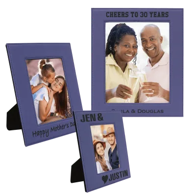 4 x 6 Leatherette Photo Frames