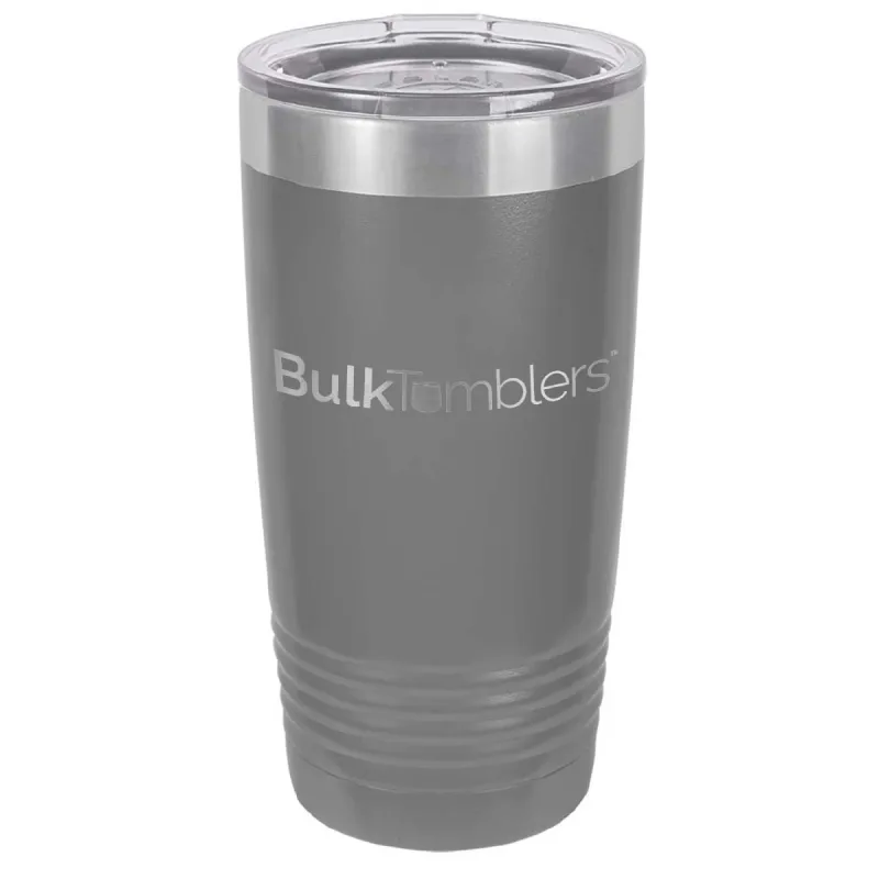 Vaso térmico personalizado promocional de 20 oz -16 colores- Logo grabado con láser en acero inoxidable isotérmico + tapa