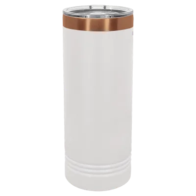 Copper Ion-Plated 22 oz Skinny Polar Camel Tumblers