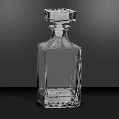 方形玻璃威士忌醒酒器（附禮盒）