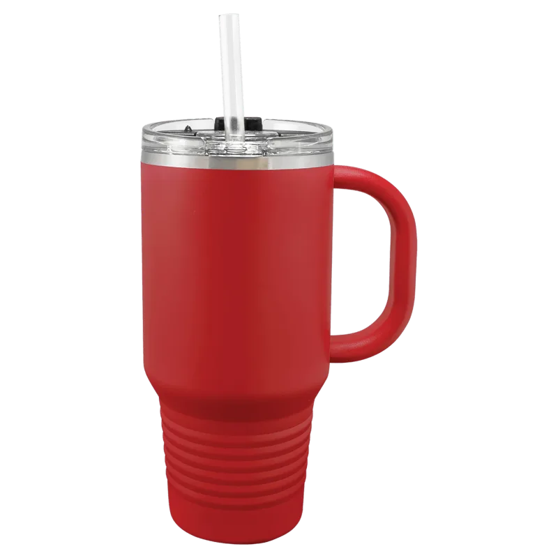 Polar Camel 32 oz. 附手柄旅行杯，附飲管