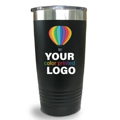 Copos promocionais de 20 oz -Combine e misture- Venda por grosso personalizada com logótipo gravado ou impresso a cores