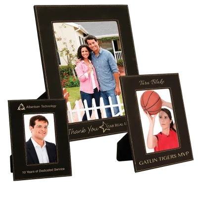 8 x 10 Leatherette Photo Frames