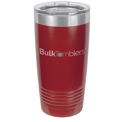 Vaso térmico personalizado promocional de 20 oz -16 colores- Logo grabado con láser en acero inoxidable isotérmico + tapa