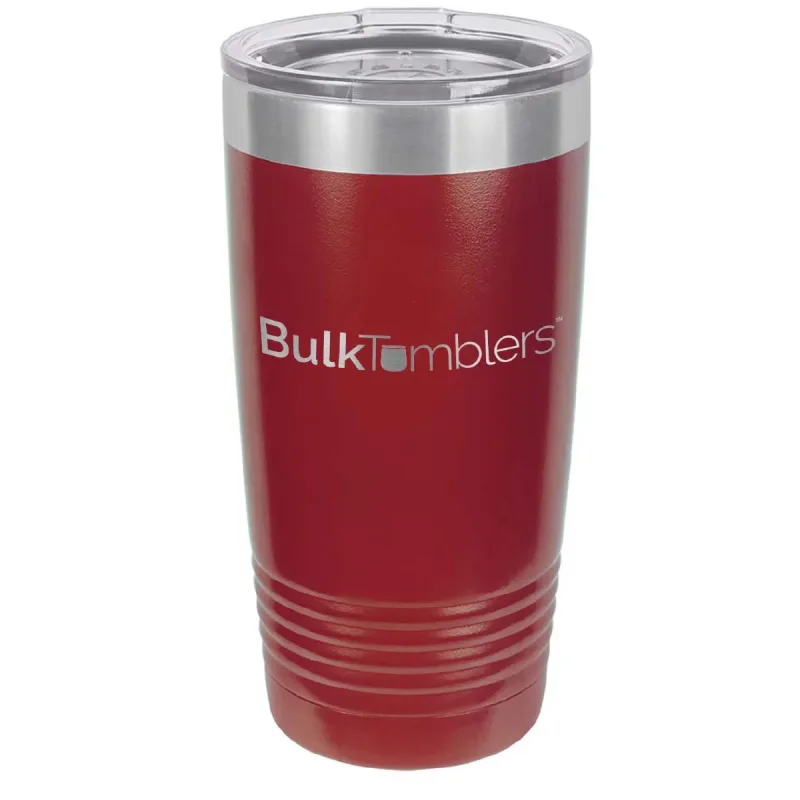 Vaso térmico personalizado promocional de 20 oz -16 colores- Logo grabado con láser en acero inoxidable isotérmico + tapa