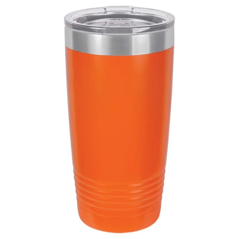 Vaso térmico personalizado promocional de 20 oz -16 colores- Logo grabado con láser en acero inoxidable isotérmico + tapa