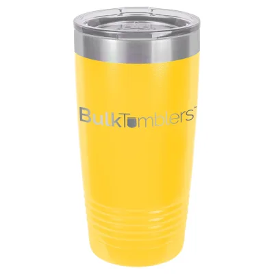 Vaso térmico personalizado promocional de 20 oz -16 colores- Logo grabado con láser en acero inoxidable isotérmico + tapa