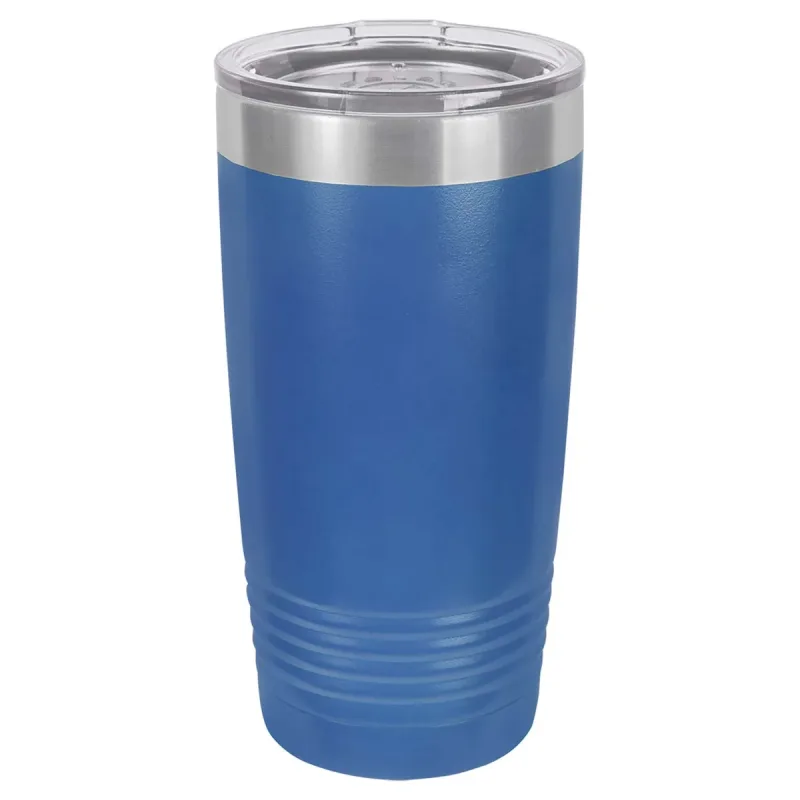Vaso térmico personalizado promocional de 20 oz -16 colores- Logo grabado con láser en acero inoxidable isotérmico + tapa