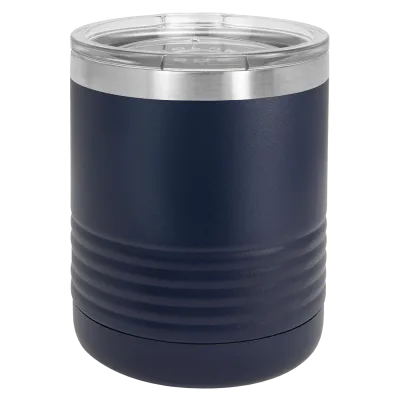 Caja de 24 vasos lowball highball de 10 oz en acero inoxidable aislado tipo rocks con tapa