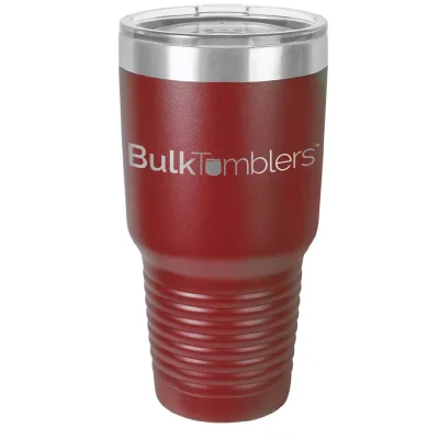 SALE - Bulk Wholesale Personalized Laser Engraved or Full Color Print Stainless Steel Vacuum Insulated Tumblers - As Low As $13.50 each