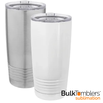 20 oz SUBLIMATION Rustfrit Stål Blank Isoleret SureGrip Tumbler med Låg