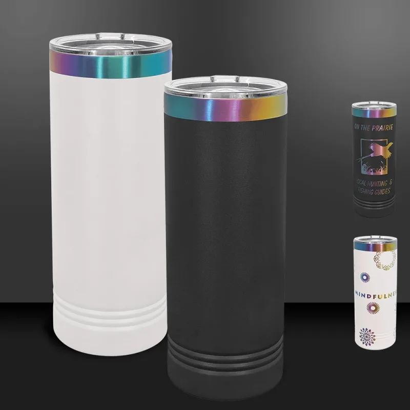 Rainbow Prism 22 oz Skinny Polar Camel-tumblers
