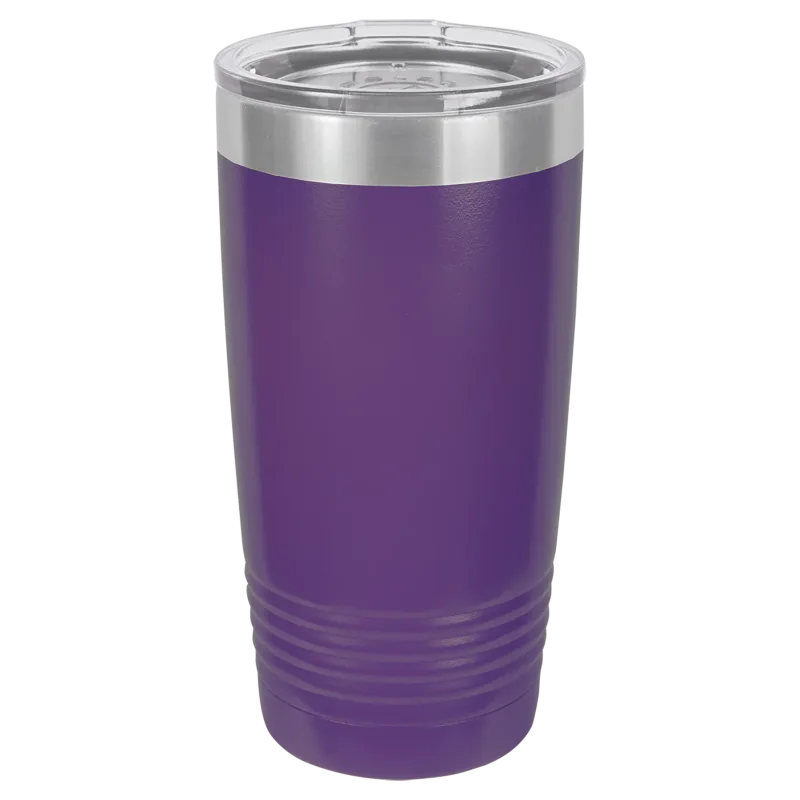 24er-Pack – leere 20 oz Edelstahl isolierte SureGrip Tumblers mit Deckel