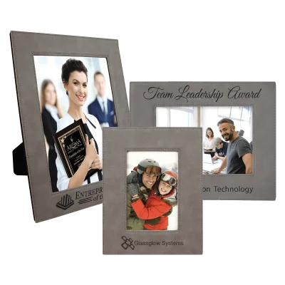 8 x 10 Leatherette Photo Frames