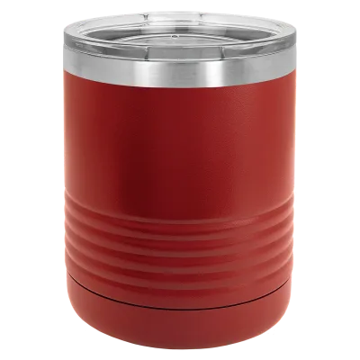 Caja de 24 vasos lowball highball de 10 oz en acero inoxidable aislado tipo rocks con tapa