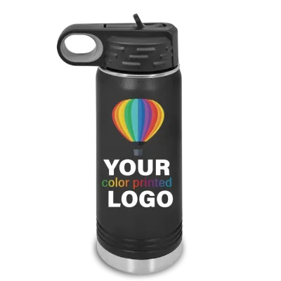 20 oz Insulated Sport Water Bottle -Mix & Match- Bulk Wholesale Personalized Engraved or Full Color Print Logo